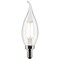 Satco 4-Watt CA10 LED - Clear - Candelabra Base - 3000K - 350 Lumens - 120 Volts, 2PK S21841 - alternate 3